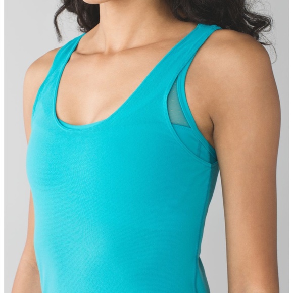 Lululemon - Sweaty Endeavor Tank - Peacock blue - Size 6 - Picture 4 of 11